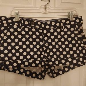Polka dot shorts